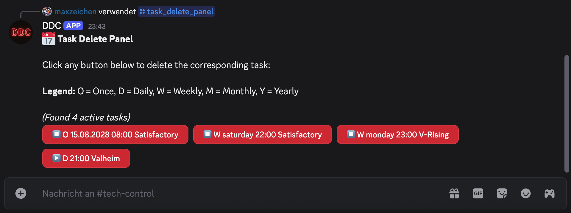 Advanced Scheduling